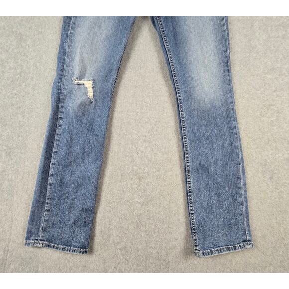 Silver Jeans Women's Skinny Jeans - Light Blue - Picture 6 of 16